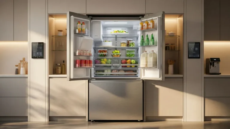 Melhor geladeira french door %currentyear% premium de 3 ou 4 portas com inteligência artificial.