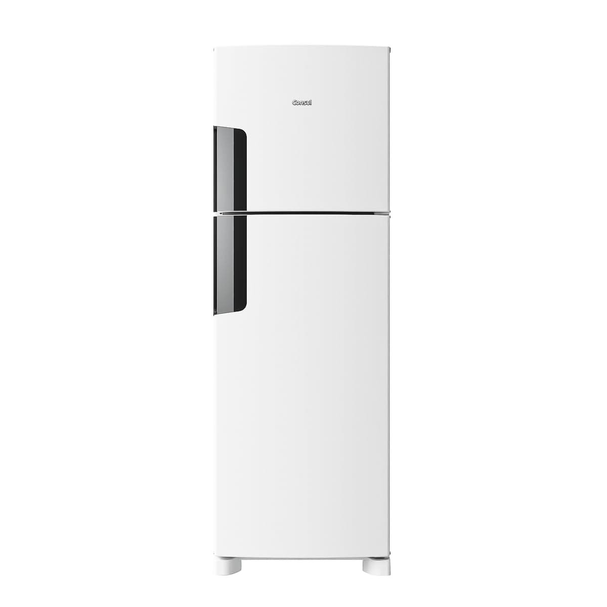 Geladeira Consul CRM44MB frost free branco duplex 377L em cozinha moderna