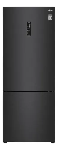 Geladeira LG GC-B569NQL em cozinha moderna com acabamento black inox