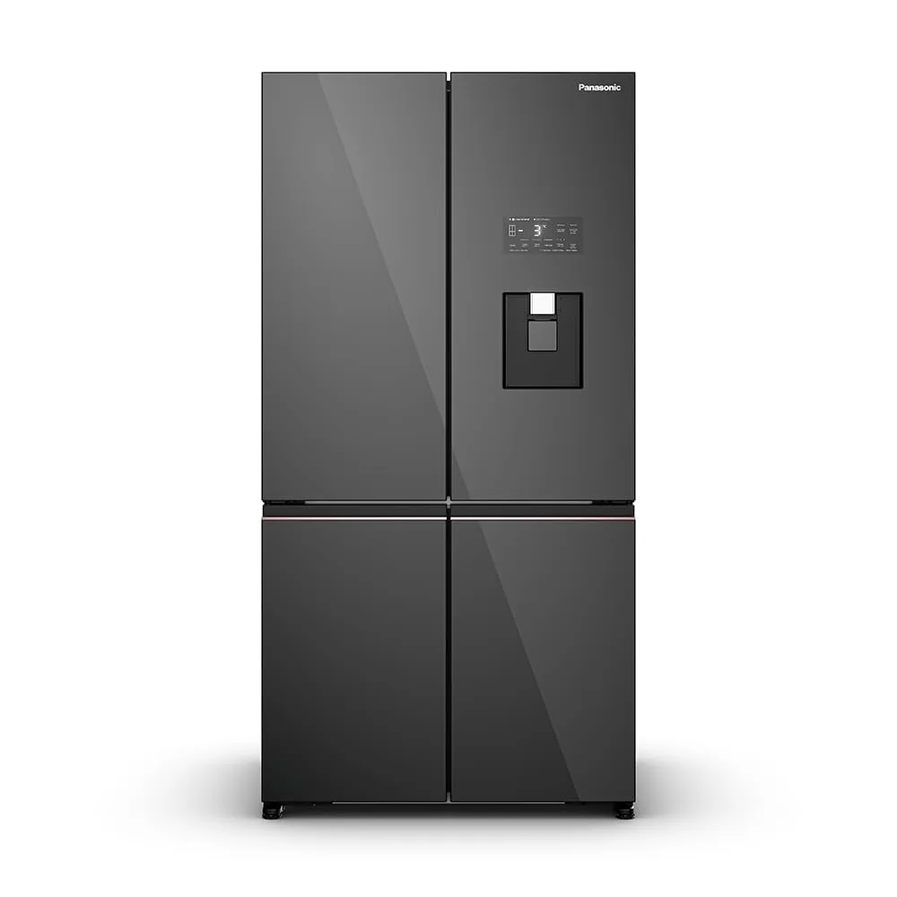 Geladeira Panasonic NR-DB99GVWBA French Door Dark Glass 618L Frost Free